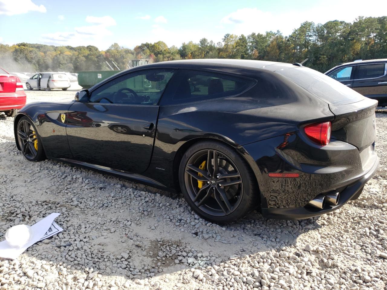 2012 Ferrari FF VIN ZFF73SKA2C0188369 Copart auction photo, water/flood damage thumbnail 2