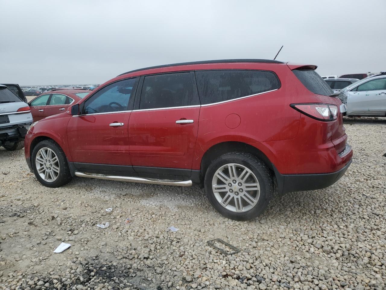 2014 Chevrolet Traverse VIN 1GNKRGKD6EJ273704 Copart auction photo, side damage thumbnail 2