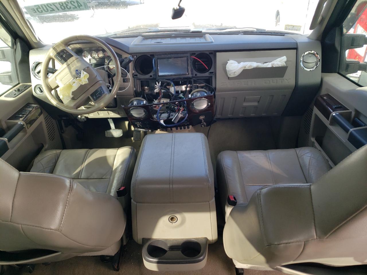 2008 Ford F450 VIN 1FTXW43R08EB98222 Copart auction photo, front end damage thumbnail 8