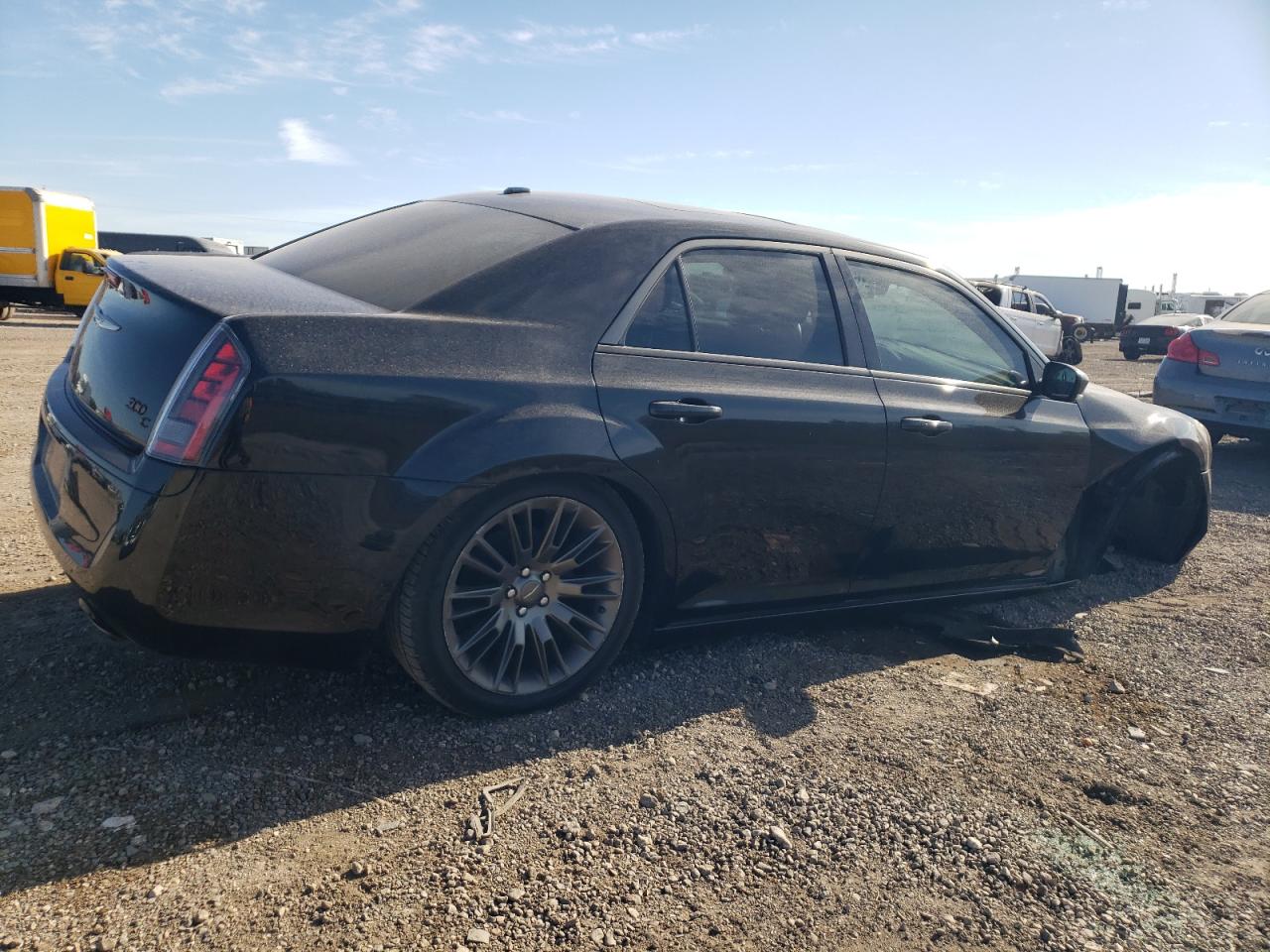 2013 Chrysler 300 VIN 2C3CCADG1DH698237 Copart auction photo, front end / undercarriage damage thumbnail 3