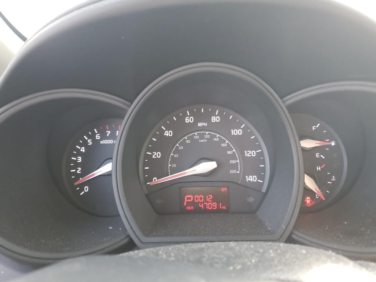 2015 KIA Rio VIN KNADM4A30F6456895 Copart auction photo, front end / minor dent/scratches damage thumbnail 9