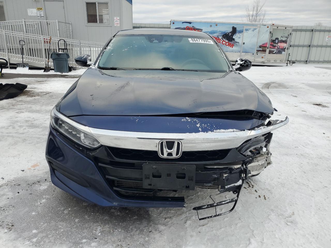2020 Honda Accord VIN 1HGCV1F18LA005242 Copart auction photo, front end / side damage thumbnail 5