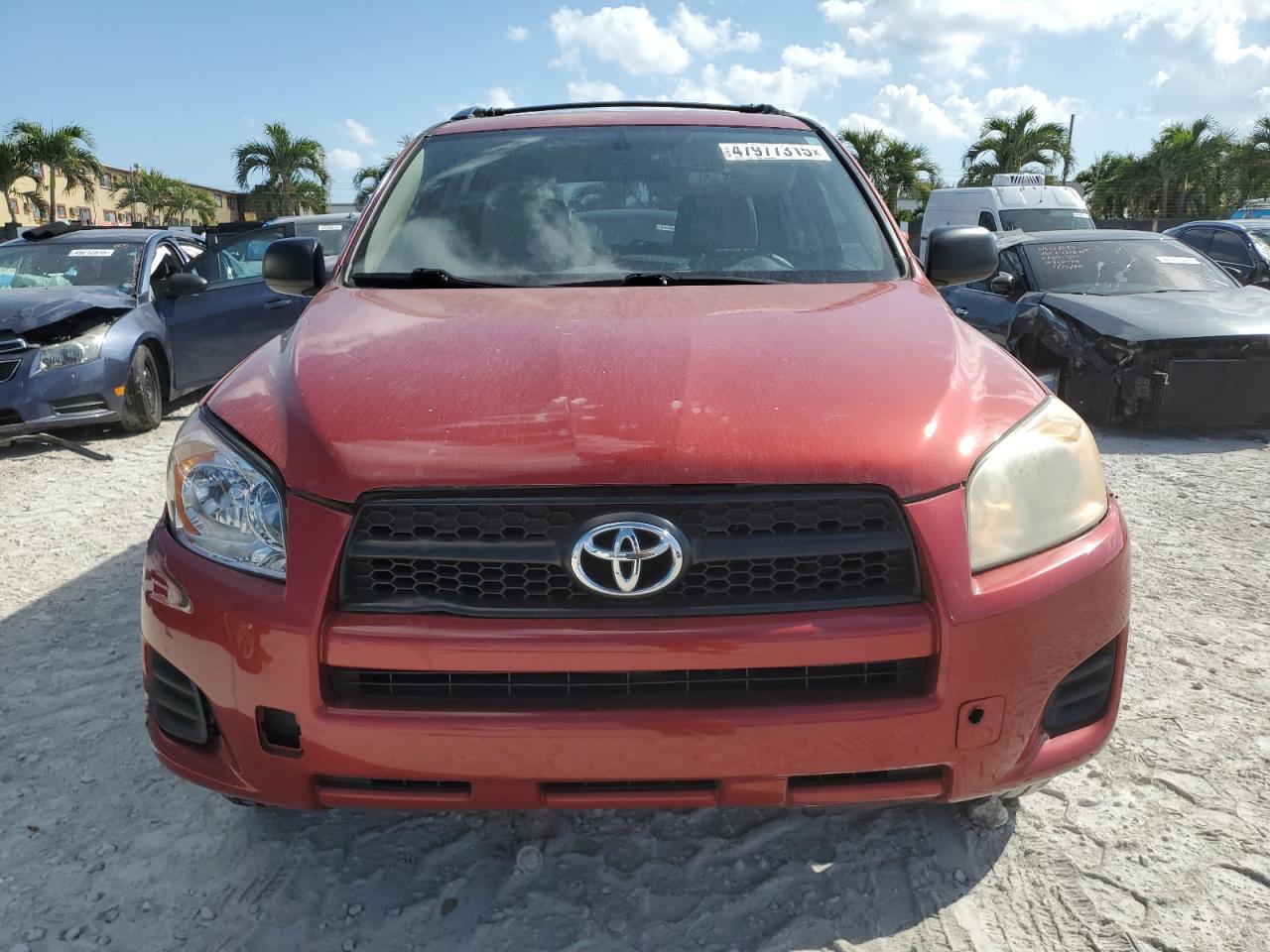 2012 Toyota RAV 4 VIN 2T3ZF4DV7CW110790 Copart auction photo, side damage thumbnail 5