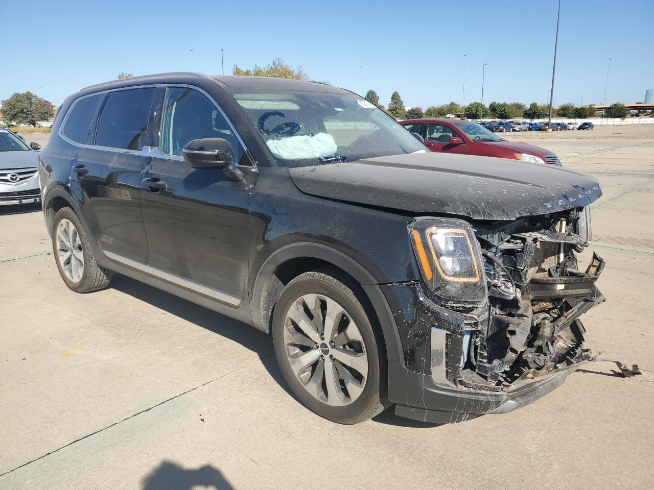2022 KIA Telluride VIN 5XYP34HC4NG291342 Copart auction photo, front end / minor dent/scratches damage thumbnail 4