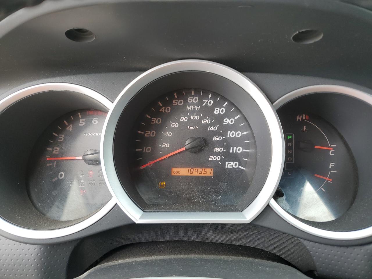 2008 Toyota Tacoma VIN 5TEMU52NX8Z563192 Copart auction photo, front end / side damage thumbnail 9