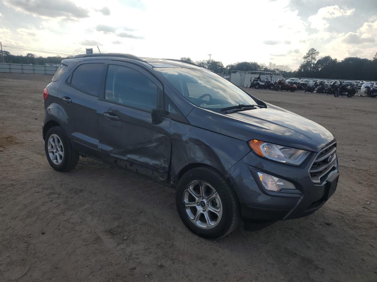 2021 Ford EcoSport VIN MAJ3S2GE0MC456675 Copart auction photo, side damage thumbnail 4