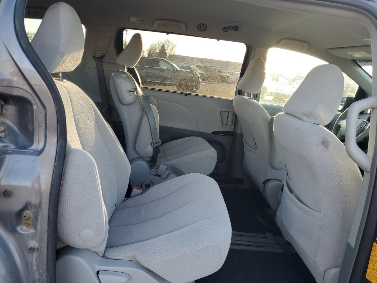 2012 Toyota Sienna VIN 5TDKK3DC1CS192152 Copart auction photo, rear end / stripped damage thumbnail 11