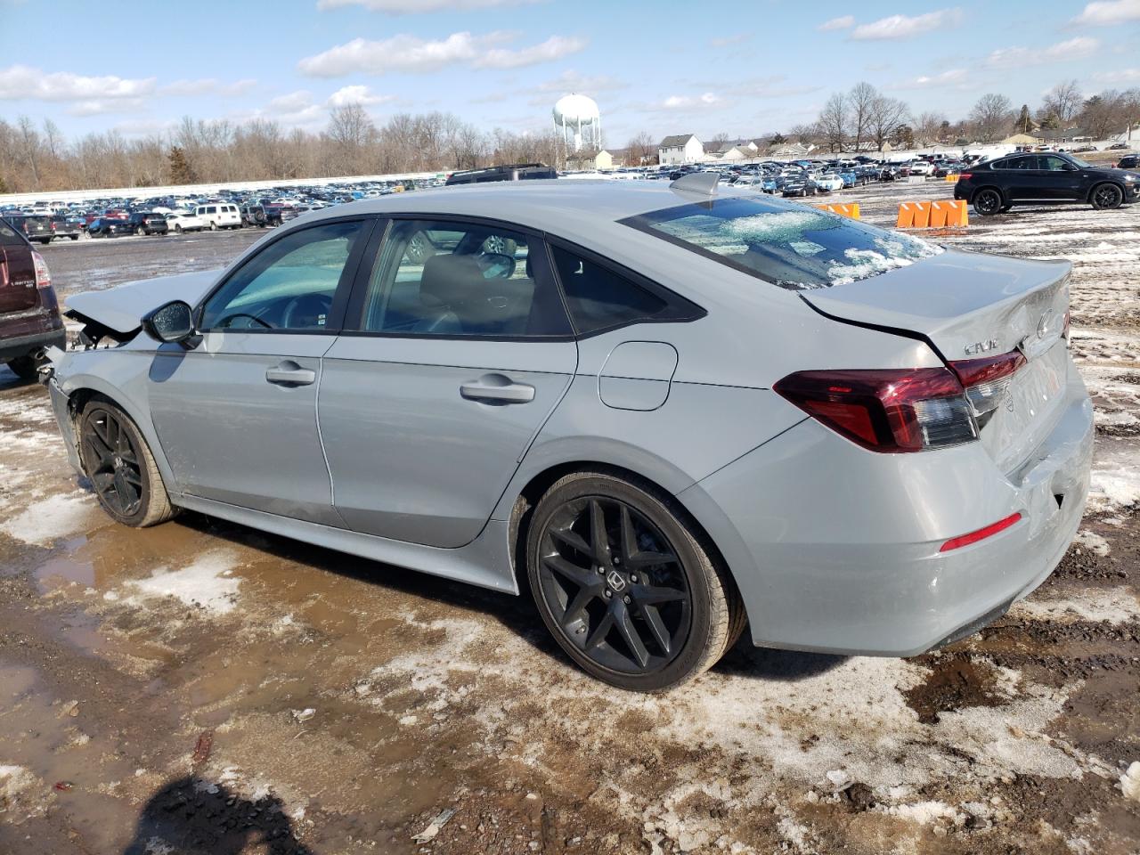2025 Honda Civic VIN 2HGFE2F59SH525021 Copart auction photo, front end damage thumbnail 2