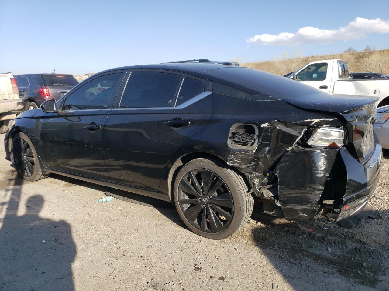 2022 Nissan Altima VIN 1N4BL4CV5NN380757 Copart auction photo, rear end / side damage thumbnail 2