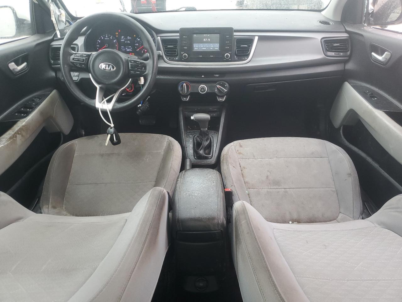 2018 KIA Rio VIN 3KPA24ABXJE065873 Copart auction photo, front end / all over damage thumbnail 8