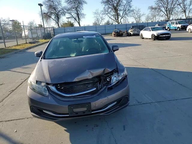 2015 Honda Civic VIN 2HGFB2F52FH525702 Copart auction photo, front end damage thumbnail 10