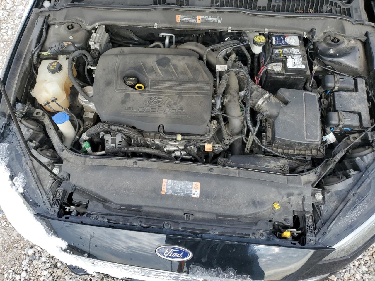2018 Ford Fusion VIN 3FA6P0HD7JR171266 Copart auction photo, side / rear end damage thumbnail 12