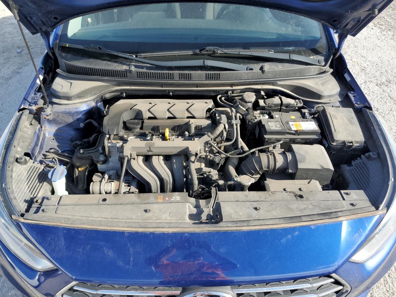 2020 Hyundai Accent VIN 3KPC24A67LE096612 Copart auction photo, rear end damage thumbnail 11