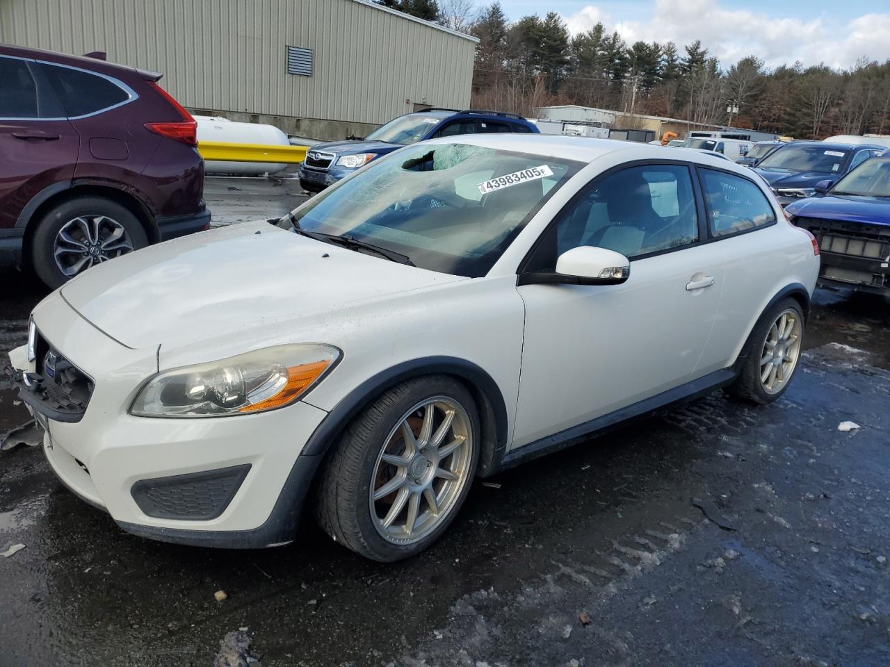 2011 Volvo C30 VIN YV1672MK5B2190778 - Copart auction photo