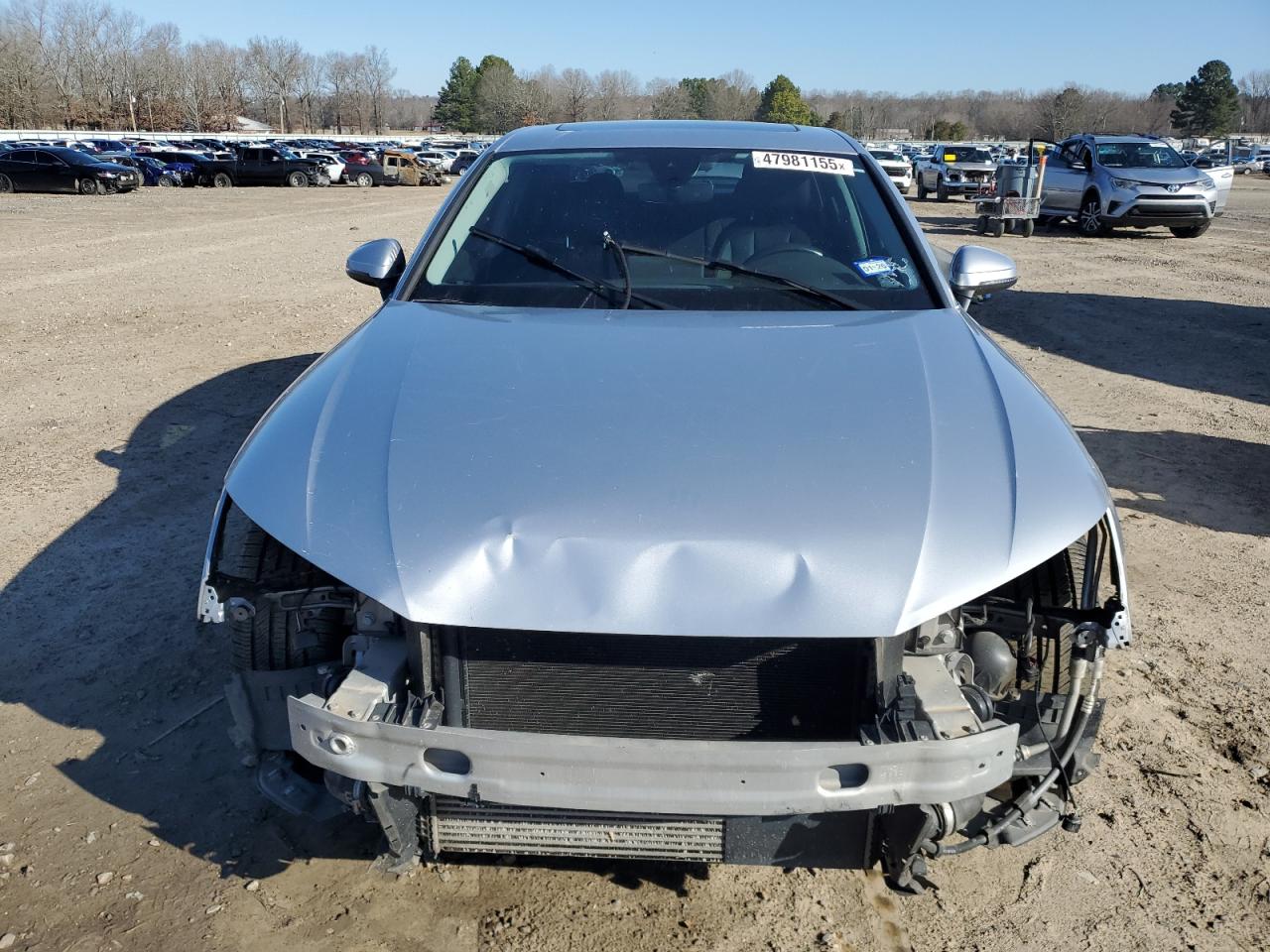 2018 Audi A4 VIN WAUENAF44JA078622 Copart auction photo, front end / minor dent/scratches damage thumbnail 5