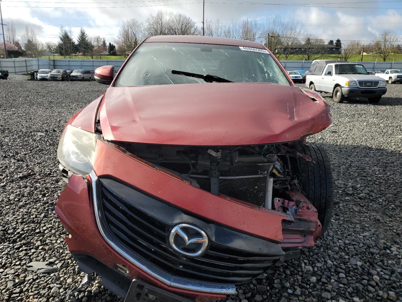 2015 Mazda CX-9 VIN JM3TB3DV8F0454009 Copart auction photo, front end damage thumbnail 5