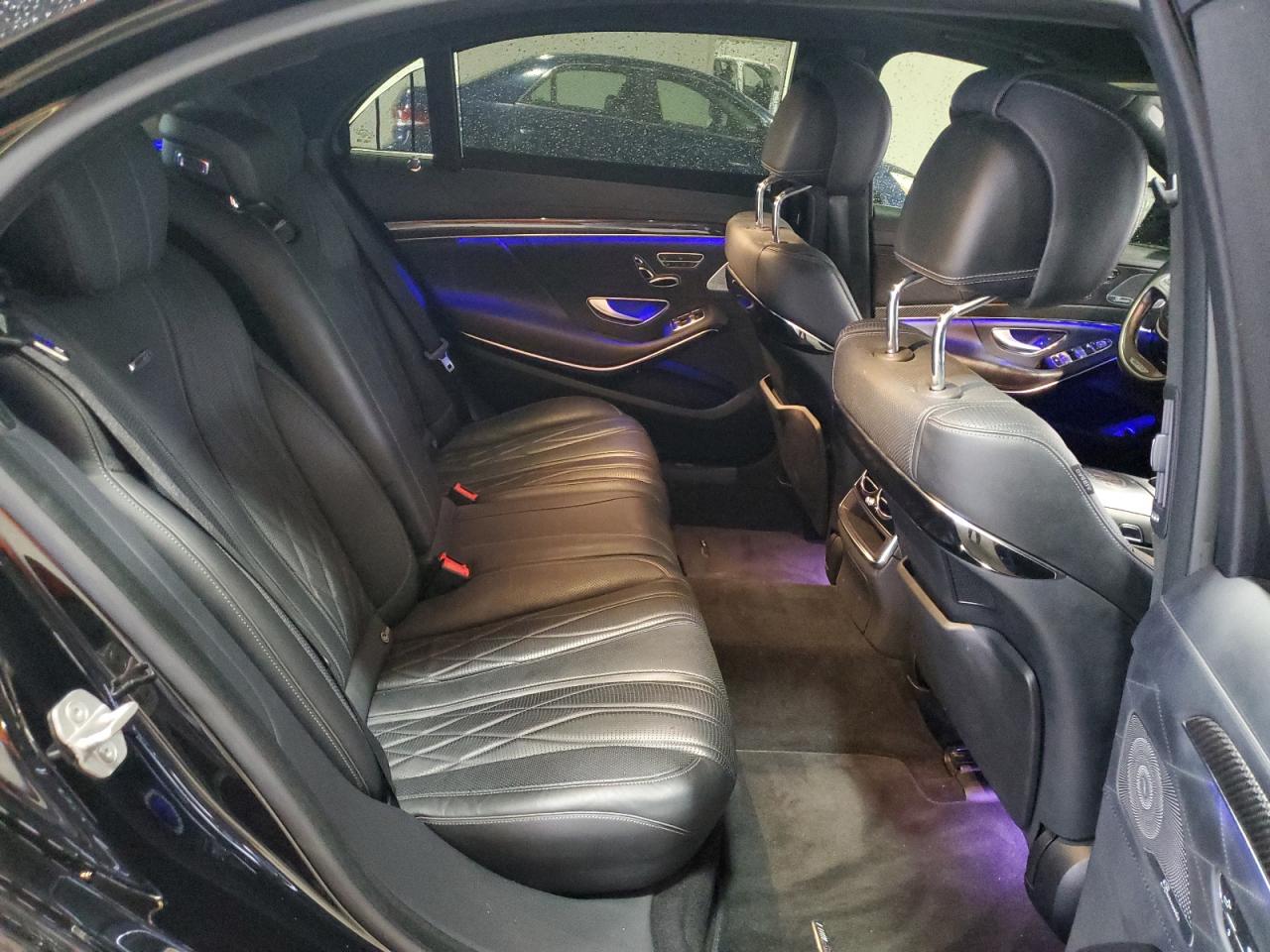 2015 Mercedes-Benz S-klasse VIN WDDUG7JBXFA139826 Copart auction photo, front end / undercarriage damage thumbnail 10