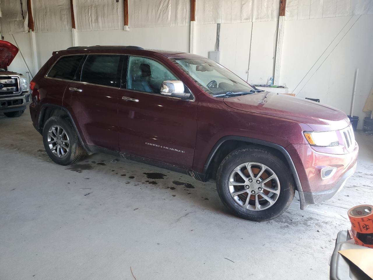 2016 Jeep Grand Cherokee VIN 1C4RJFBG2GC399827 Copart auction photo, water/flood / mechanical damage thumbnail 4