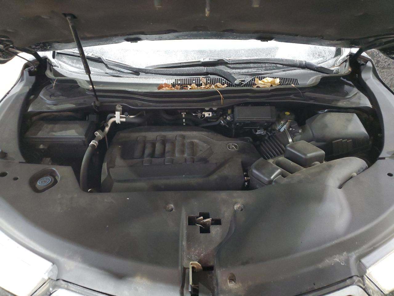 2018 Acura MDX VIN 5J8YD4H96JL017985 Copart auction photo, rear end / side damage thumbnail 12