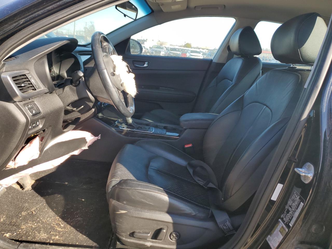2018 KIA Optima VIN 5XXGU4L33JG197424 Copart auction photo, front end / frame damage damage thumbnail 7