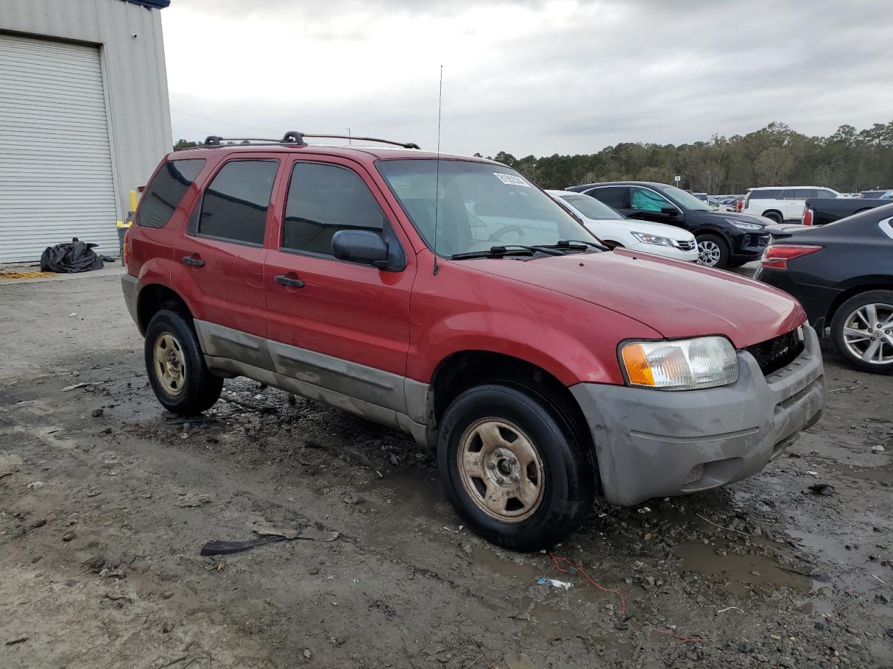 2001 Ford Escape VIN 1FMYU021X1KC37934 Copart auction photo, side / mechanical damage thumbnail 4
