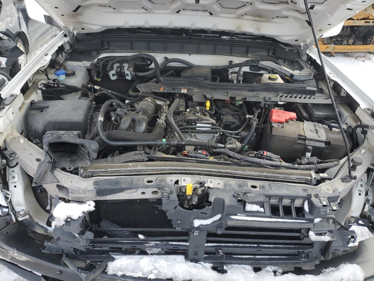 2021 Ford Bronco VIN 1FMDE5DH7MLA63161 Copart auction photo, front end damage thumbnail 12