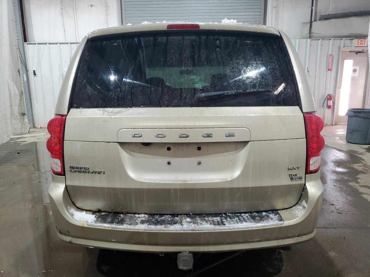 2014 Dodge Caravan VIN 2C4RDGCG2ER166806 Copart auction photo, mechanical damage thumbnail 6