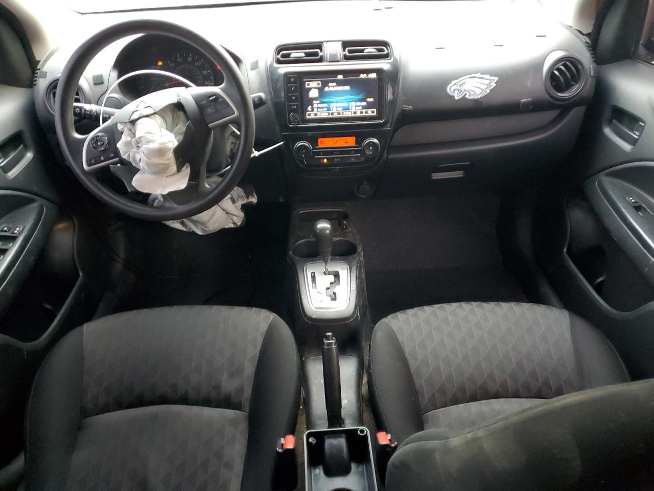 2021 Mitsubishi Mirage VIN ML32AUHJ8MH008514 Copart auction photo, front end damage thumbnail 8