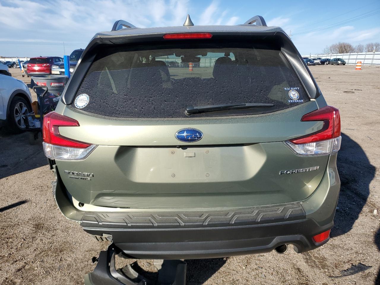 2019 Subaru Forester VIN JF2SKASC7KH547868 Copart auction photo, all over damage thumbnail 6