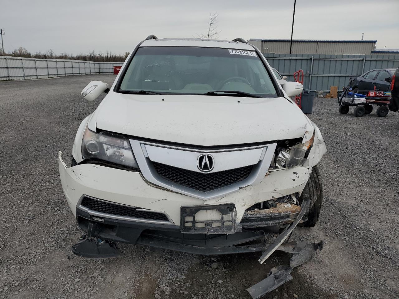 2011 Acura MDX VIN 2HNYD2H68BH511914 Copart auction photo, front end / minor dent/scratches damage thumbnail 5