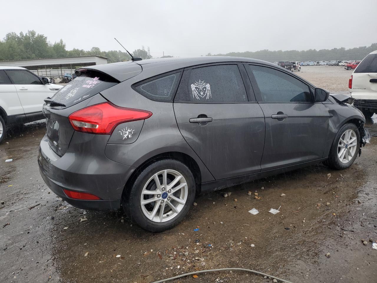 2018 Ford Focus VIN 1FADP3K27JL244036 Copart auction photo, front end / side damage thumbnail 3