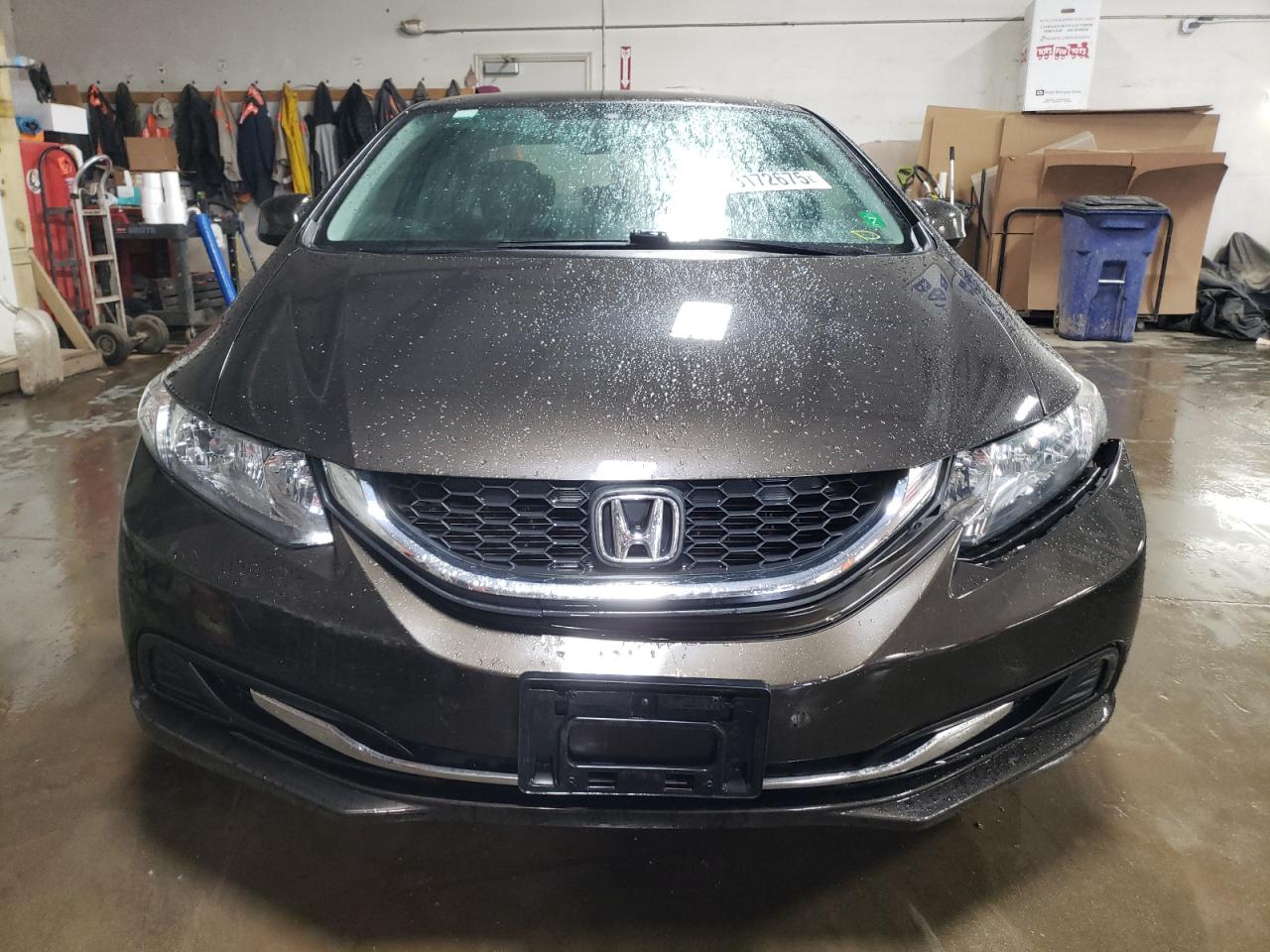 2013 Honda Civic VIN 19XFB2F59DE003382 Copart auction photo, all over damage thumbnail 5