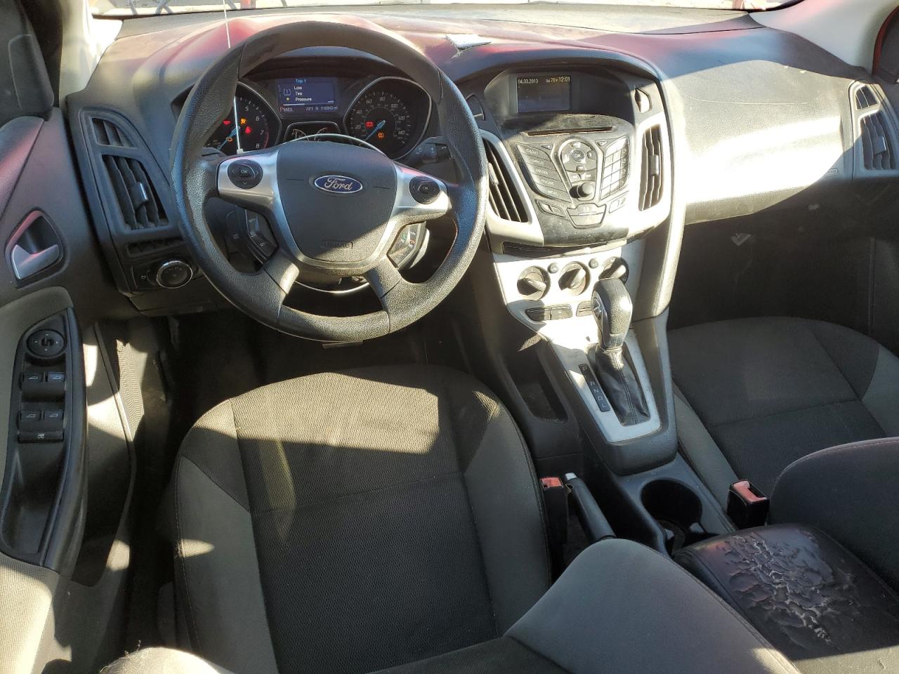 2013 Ford Focus VIN 1FADP3F20DL317519 Copart auction photo, undercarriage damage thumbnail 8