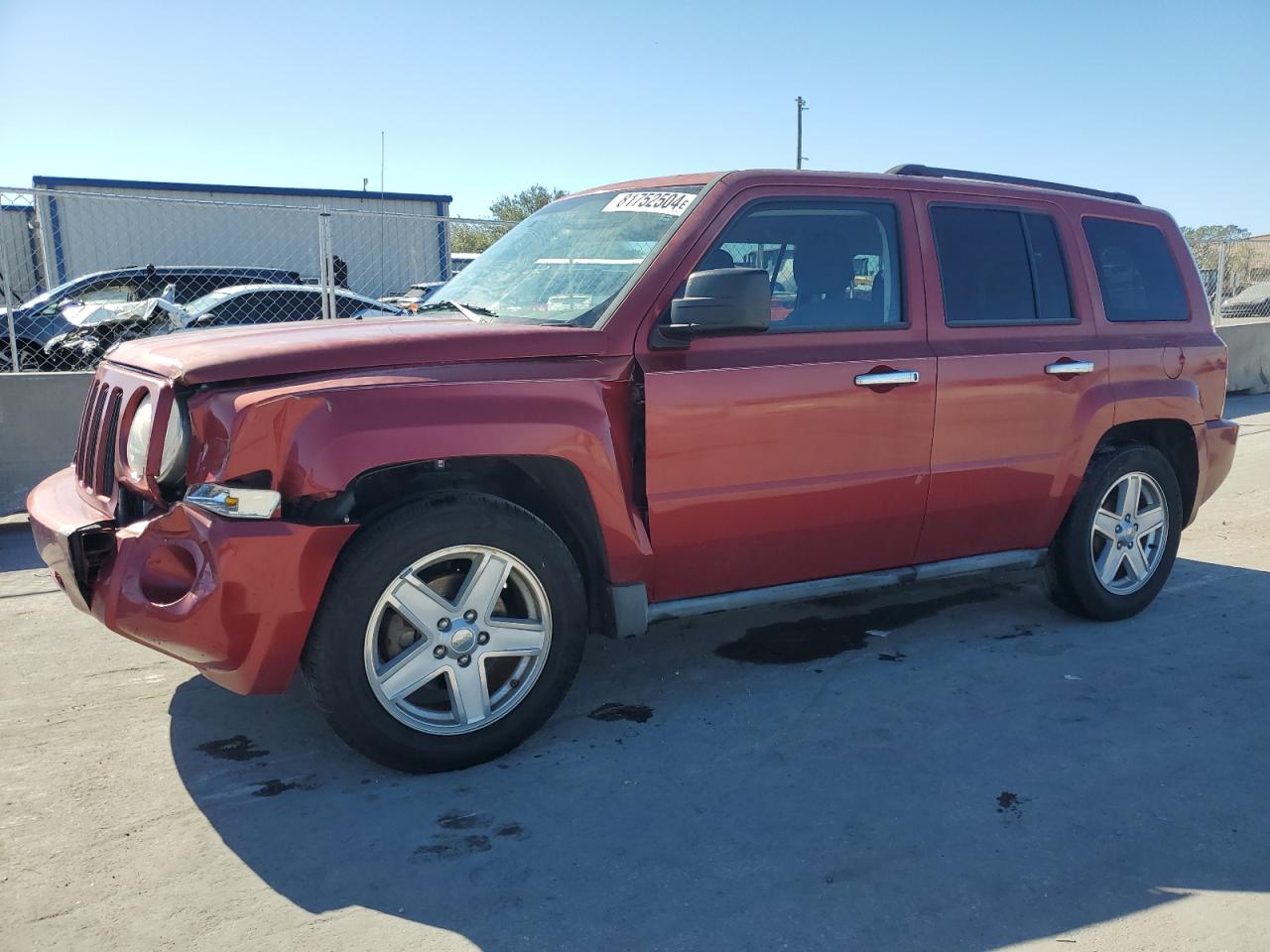 2010 Jeep Liberty (Patriot) VIN 1J4NT1GB7AD625266