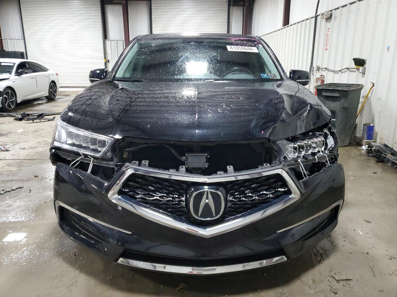 2020 Acura MDX VIN 5J8YD4H53LL040009 Copart auction photo, front end / side damage thumbnail 5