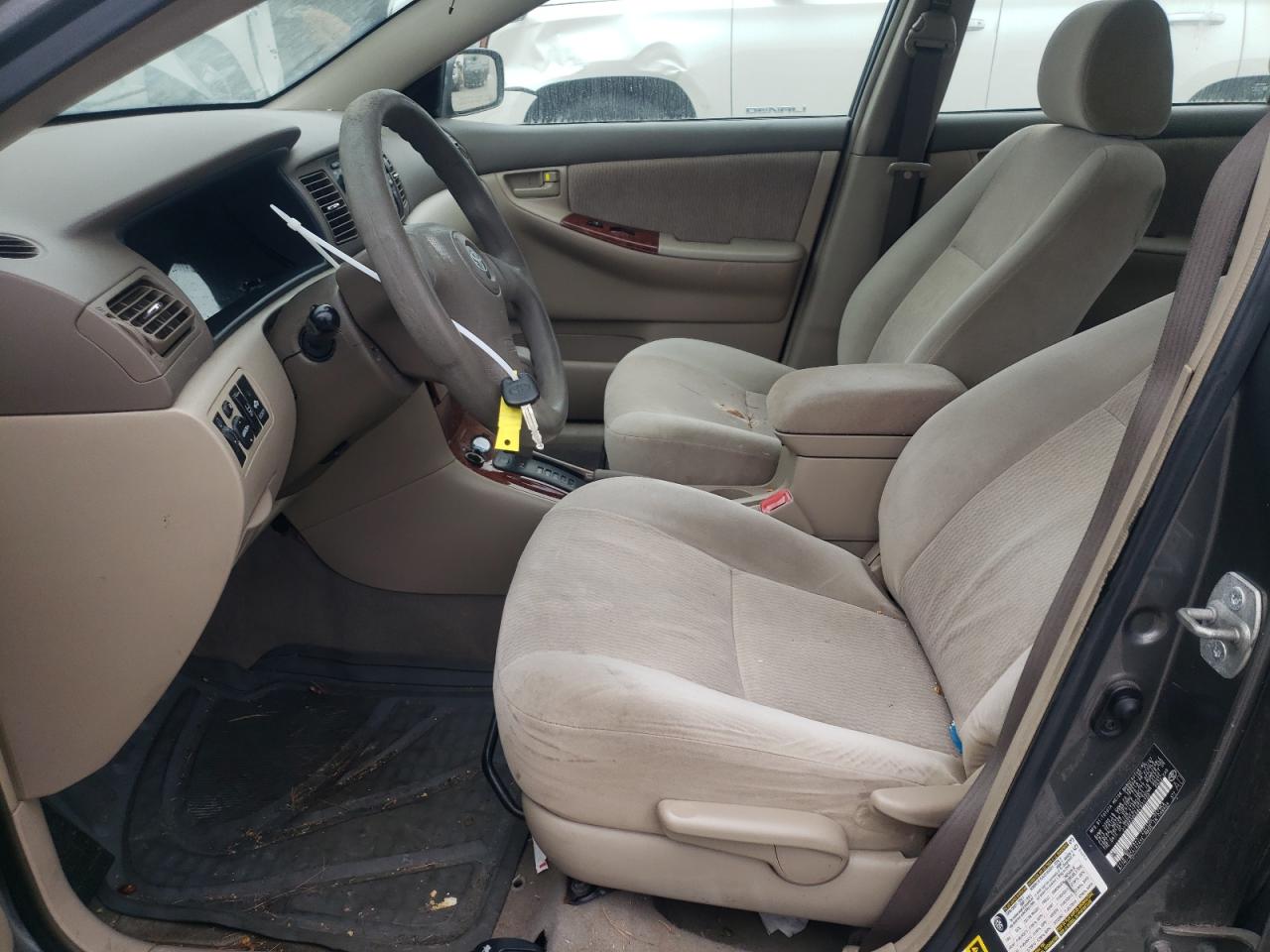 2008 Toyota Corolla VIN 2T1BR30E68C931700 Copart auction photo, rear end damage thumbnail 7