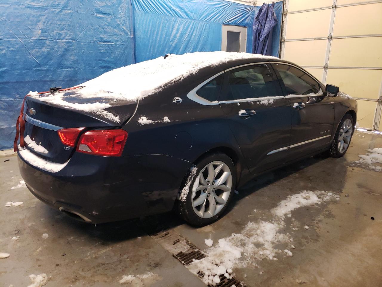 2014 Chevrolet Impala VIN 2G1155S34E9119072 Copart auction photo, rear end damage thumbnail 3