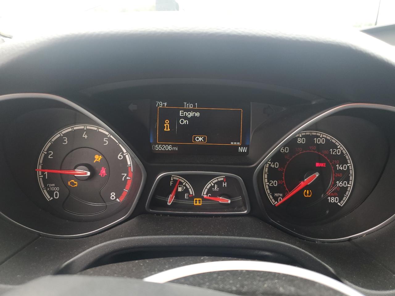 2018 Ford Focus VIN 1FADP3L96JL332393 Copart auction photo, rear end damage thumbnail 9
