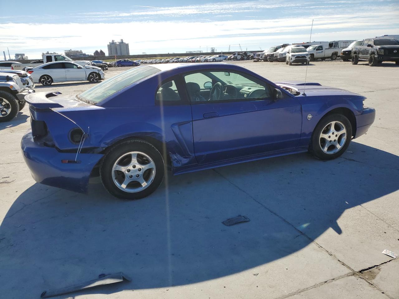 2004 Ford Mustang VIN 1FAFP40464F111564 Copart auction photo, all over / mechanical damage thumbnail 3