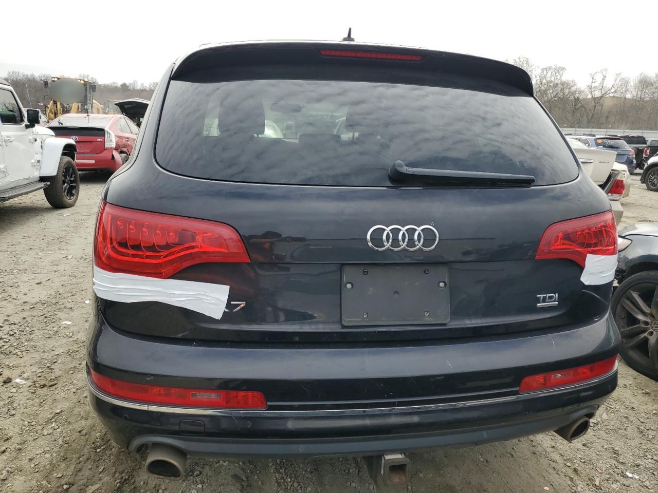 2013 Audi Q7 VIN WA1VMBFE9DD012410 Copart auction photo, front end damage thumbnail 6