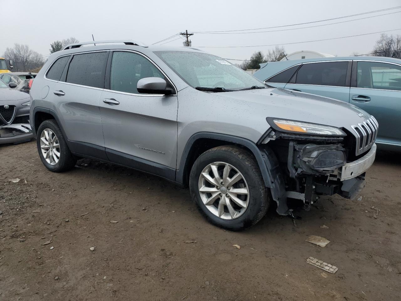 2017 Jeep Grand Cherokee VIN 1C4PJMDB5HW524204 Copart auction photo, front end damage thumbnail 4