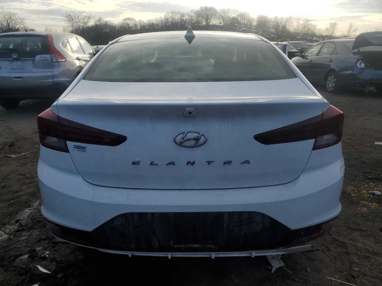 2020 Hyundai Elantra VIN 5NPD84LF7LH569386 Copart auction photo, front end / minor dent/scratches damage thumbnail 6