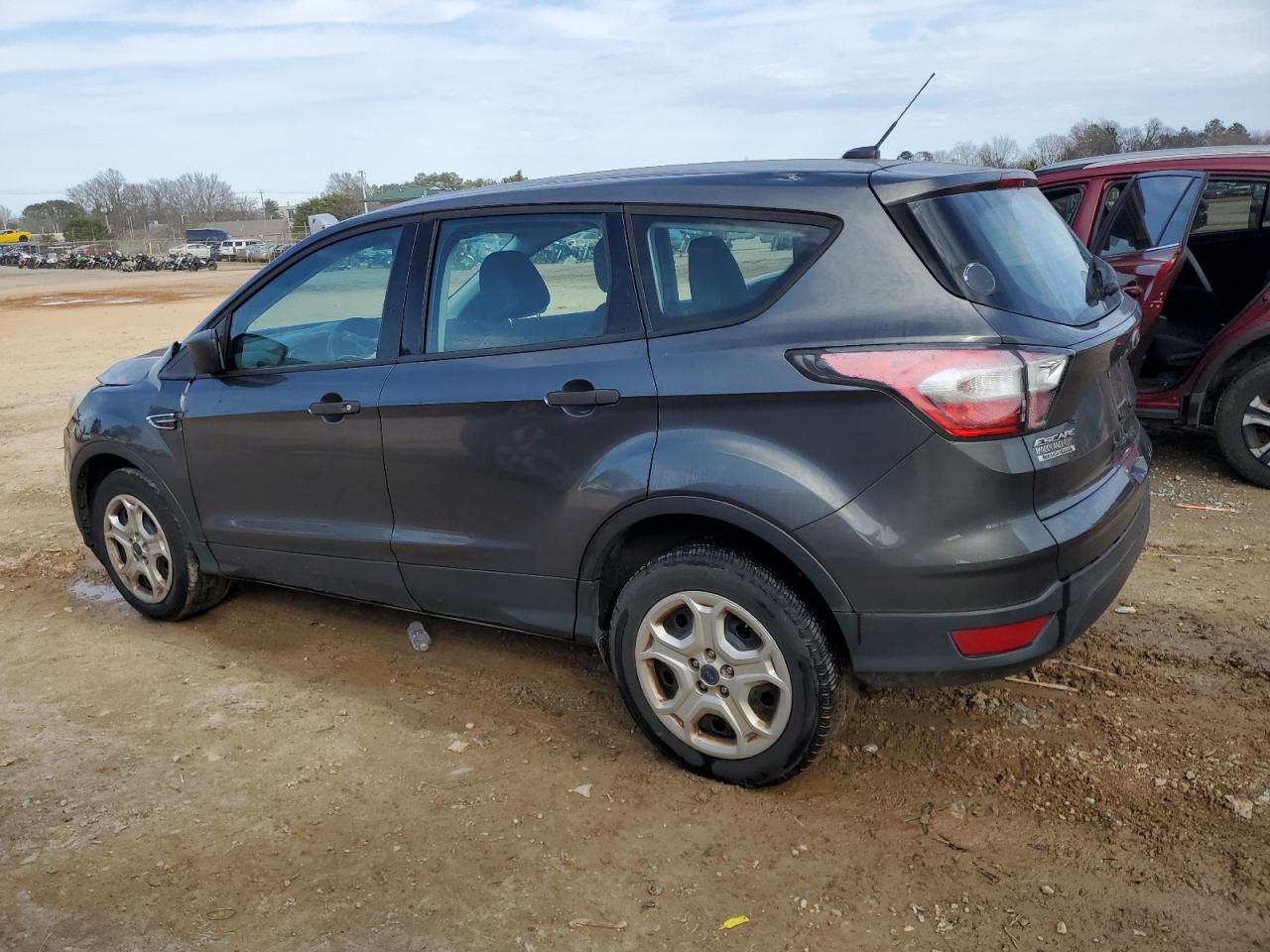 2017 Ford Escape VIN 1FMCU0F72HUA88409 Copart auction photo, front end damage thumbnail 2