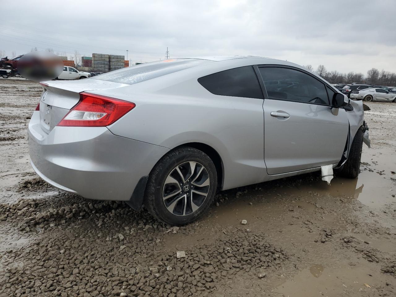 2013 Honda Civic VIN 2HGFG3B09DH505901 Copart auction photo, front end damage thumbnail 3