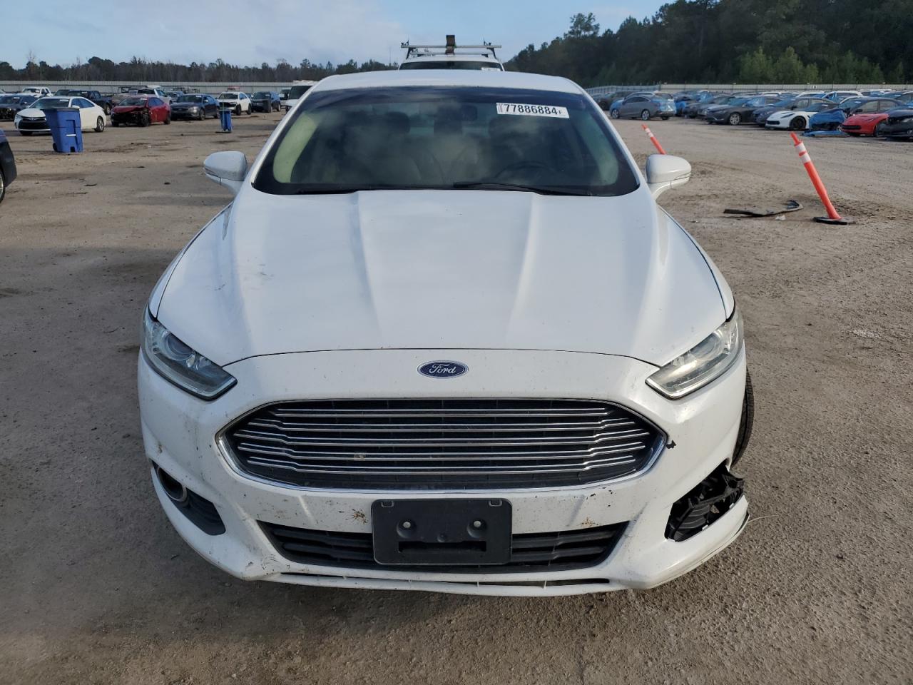 2014 Ford Fusion VIN 3FA6P0H90ER288933 Copart auction photo, vandalism damage thumbnail 5