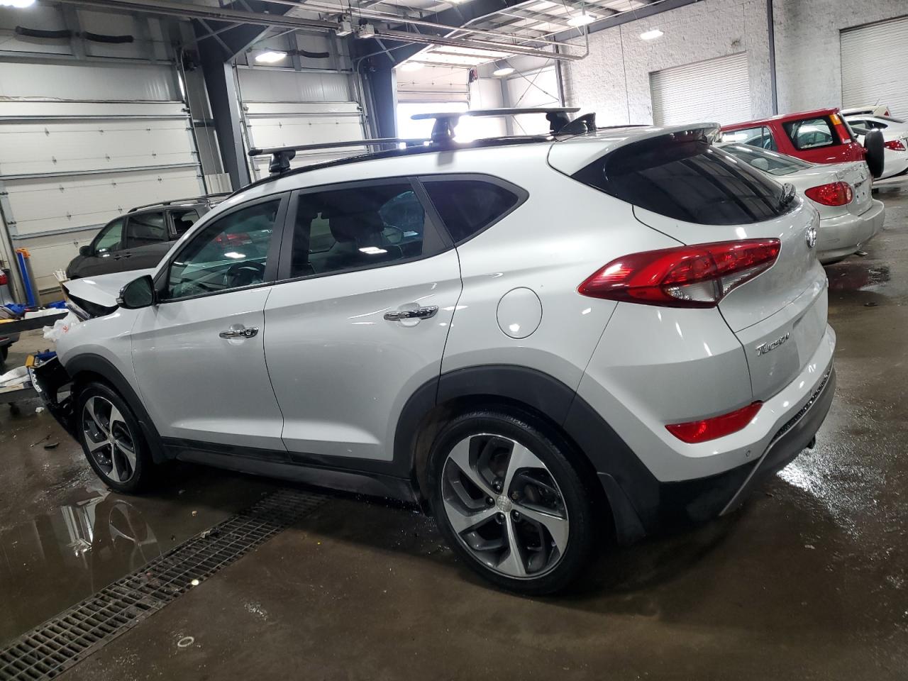 2016 Hyundai Tucson VIN KM8J3CA27GU032598 Copart auction photo, front end damage thumbnail 2