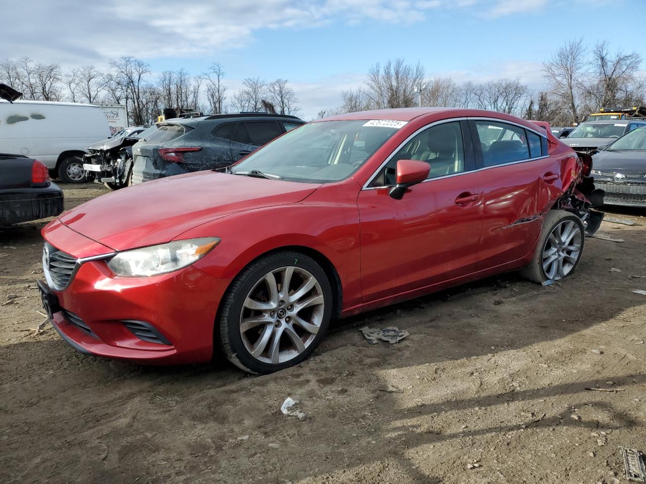 2015 Mazda 6 VIN JM1GJ1V50F1188883