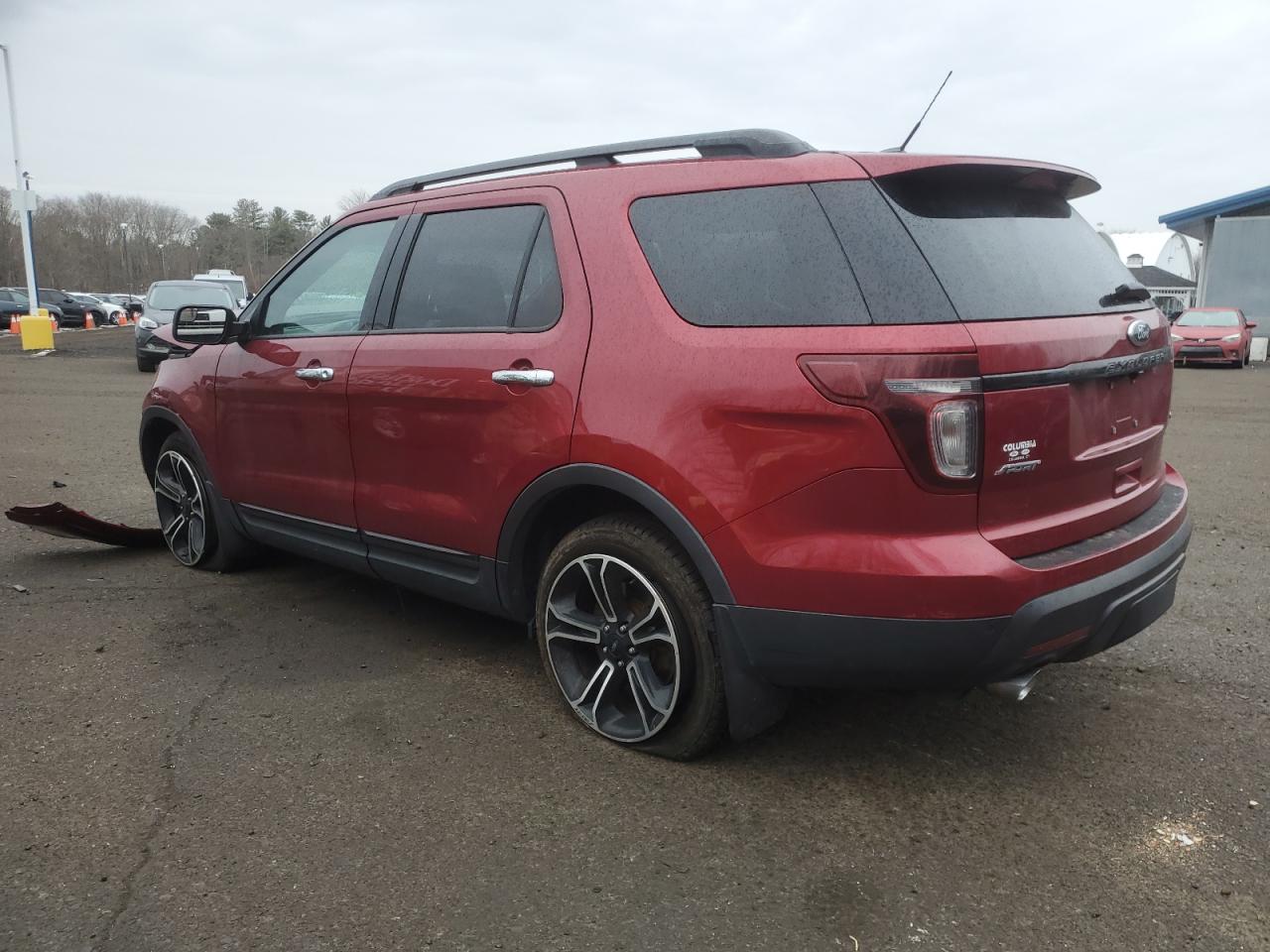 2014 Ford Explorer VIN 1FM5K8GT8EGC09124 Copart auction photo, front end / minor dent/scratches damage thumbnail 2