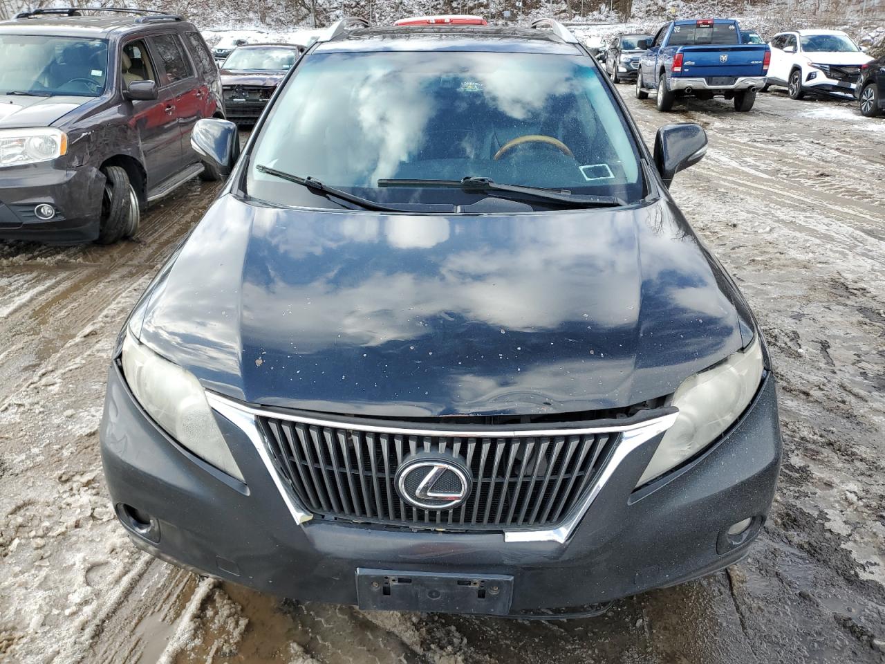 2010 Lexus RX VIN 2T2BK1BA8AC024385 Copart auction photo, front end / minor dent/scratches damage thumbnail 5