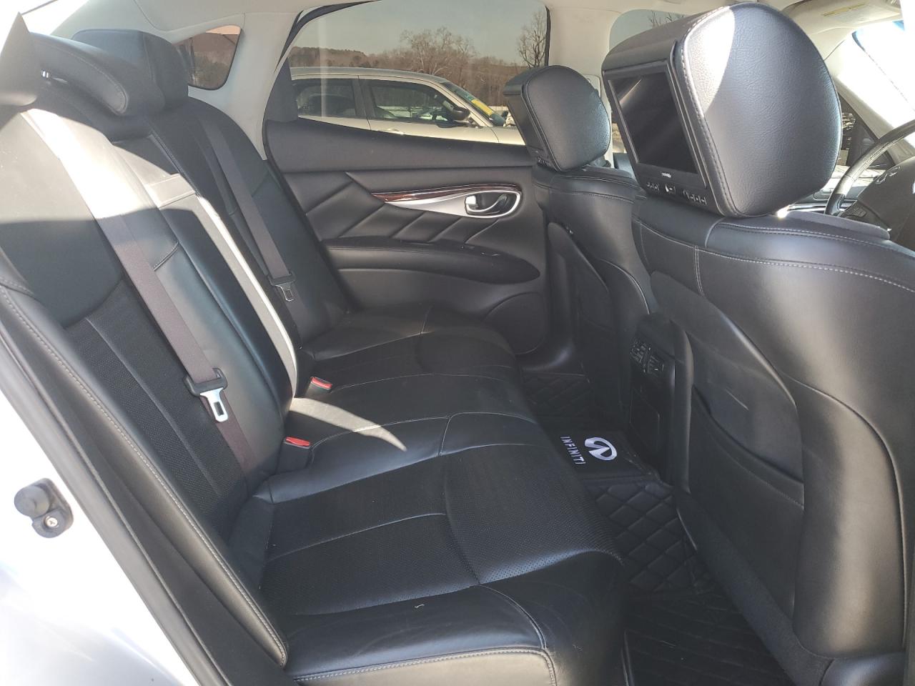 2011 Infiniti M VIN JN1AY1AP7BM520077 Copart auction photo, front end / side damage thumbnail 10